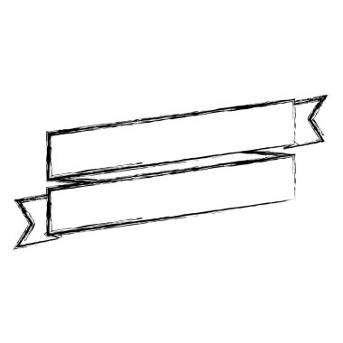 iki spiraller şerit tek renkli kroki