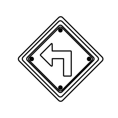 şekil ok işareti içinde metal bildirimi