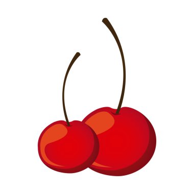 lezzetli cherrys meyve simgesi