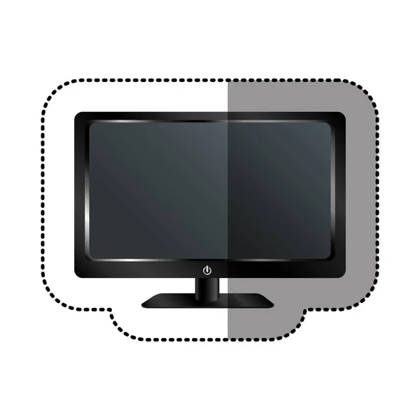 Smart tv technologie moderne — Image vectorielle
