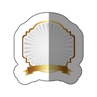 kurdele ile süs amblemi kenarlık rengi