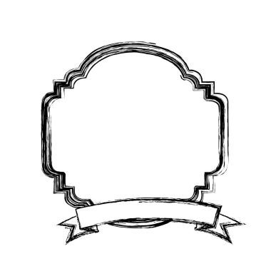 şekil amblemi sınır kurdele ile süs