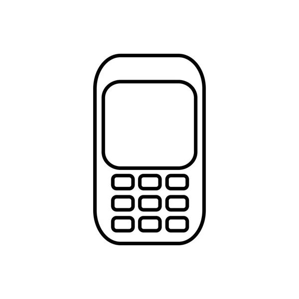 Ikony komunikace volání mobil — Stockový vektor