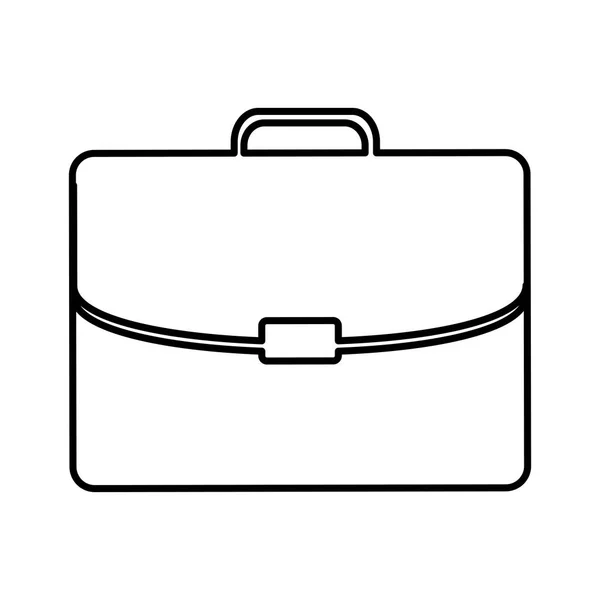 Symbolbild für Geschäftskoffer — Stockvektor
