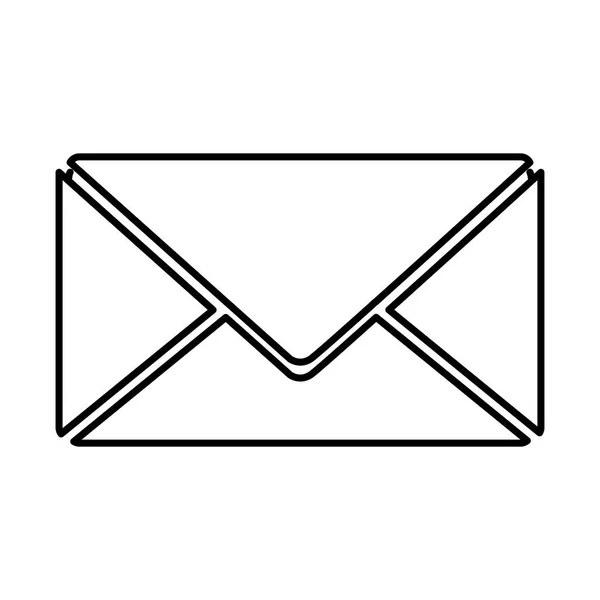 Brief geschlossen Nachricht Symbol — Stockvektor
