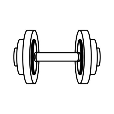 ağırlık spor aracı simgesini