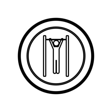 sembol kişi egzersiz spor salonu