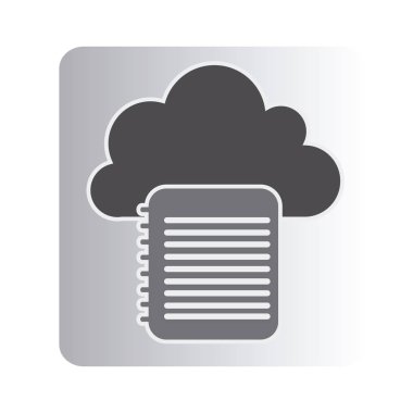 bulut defter ağ simgesini