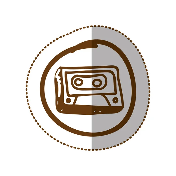 Symbol radio technology icon — Stock Vector