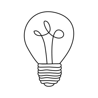 enerji ampul güç simgesi