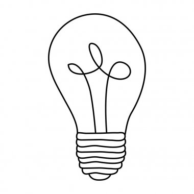 enerji ampul güç simgesi