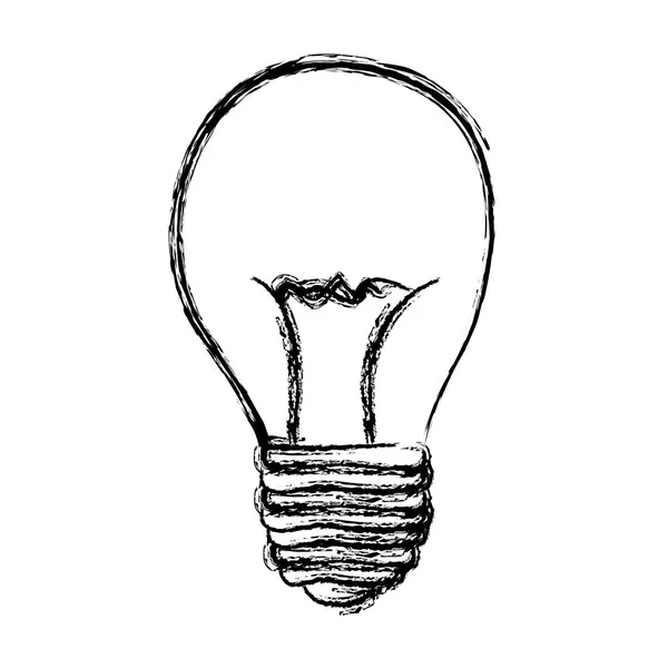 Значок энергии лампочки — стоковый вектор
