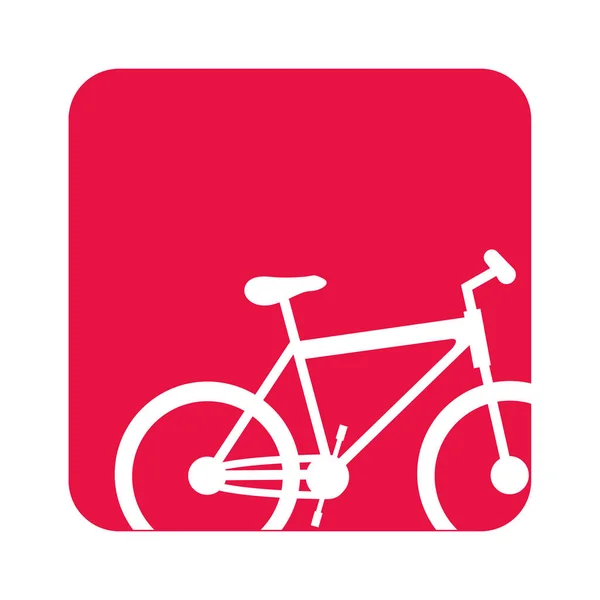 Imagen bicicleta transporte imagen — Vector de stock