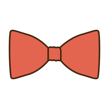 opak renk küçük şirin kırmızı şerit yay ile