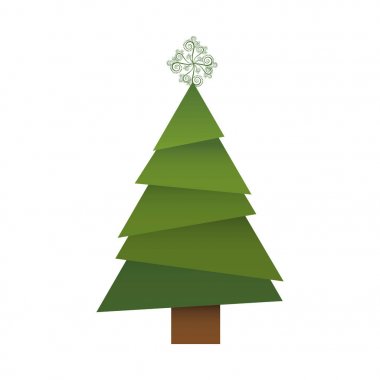 soyut Noel ağacı ile renkli arka plan