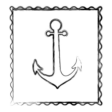 bulanık siluet çerçeve çapa