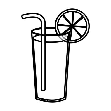 siluet limon tazelik içki kokteyl cam