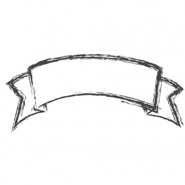 bulanık siluet kroki şerit bant dekoratif