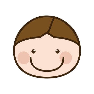 renk siluet karikatür açık yüz cerrahı kahverengi saçlı