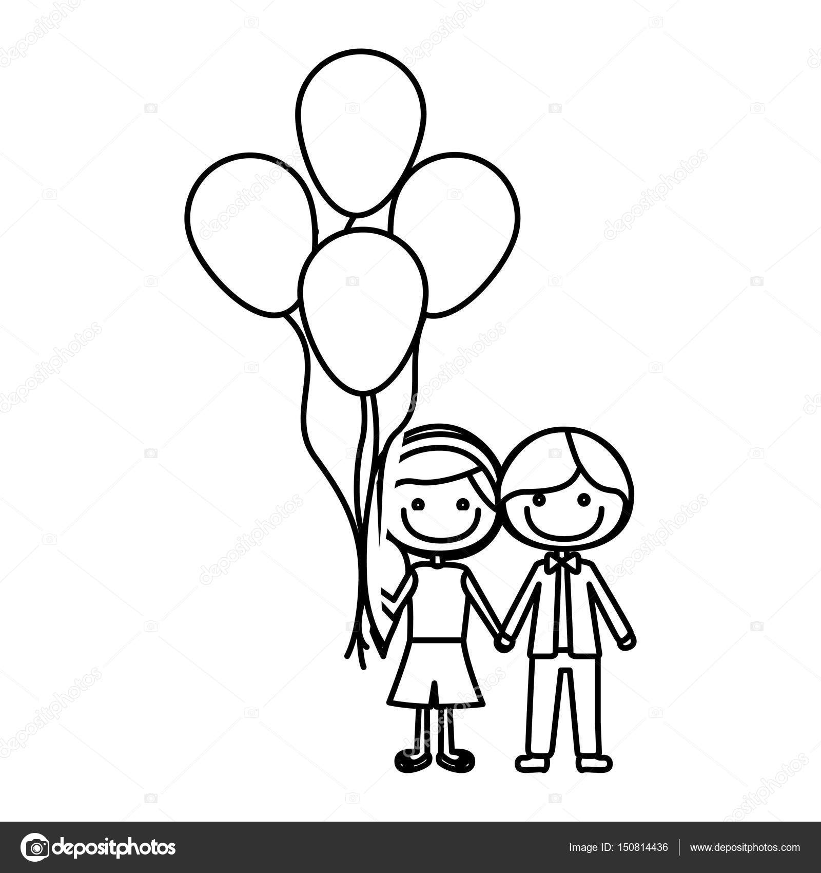 最高のイラスト画像 最新のhd風船 イラスト 白黒 最高のイラスト画像 最新のhd風船 イラスト 白黒
