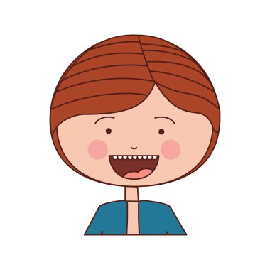 renk siluet gülümsemek ifade çizgi film yarım vücut adamla ceket