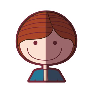 renk siluet gölgelendirme çizgi film yarım vücut adam ceket ile