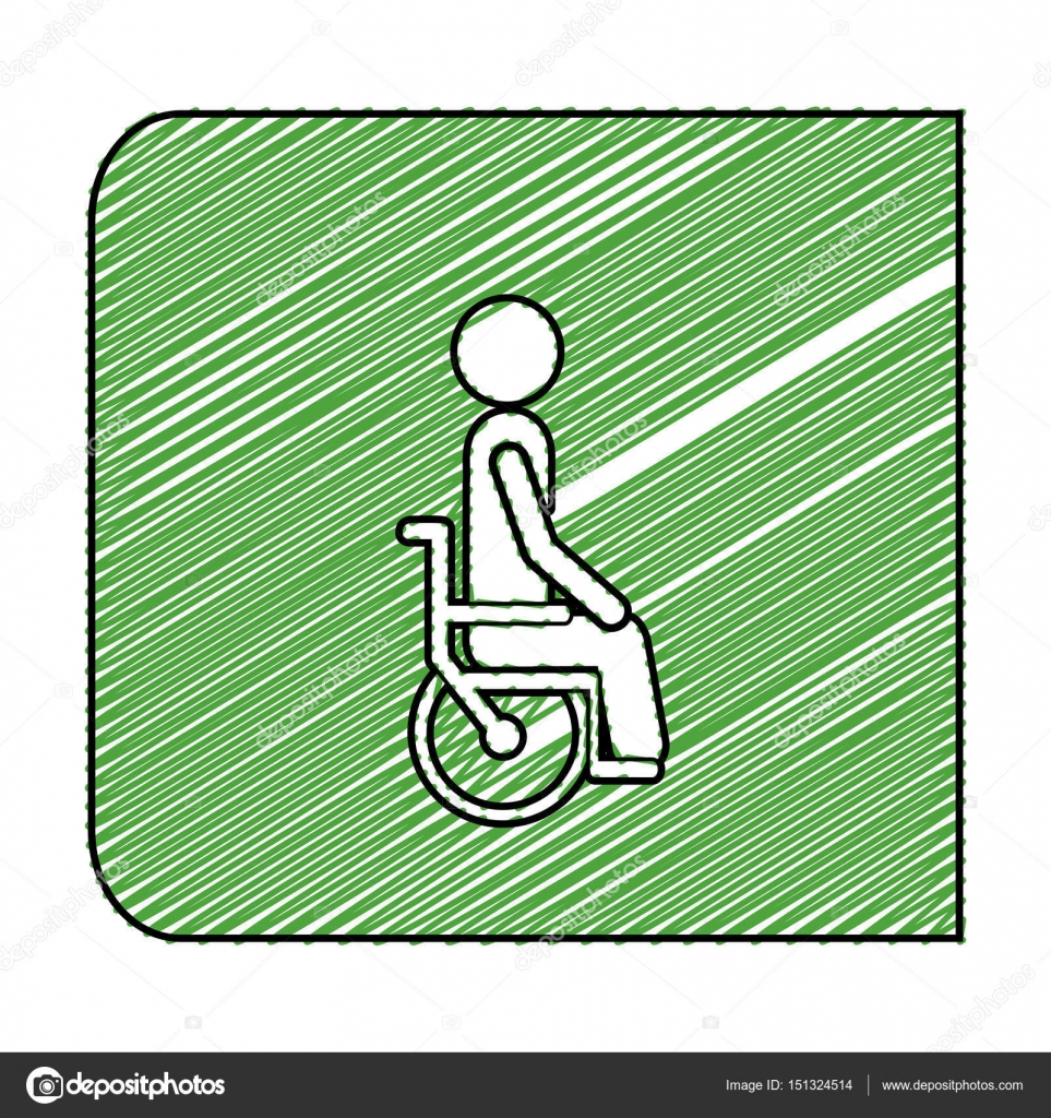 Tekerlekli Sandalye Cizimi Karakalem