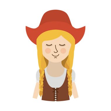 Almanya kültür izole oktoberfest simgesi