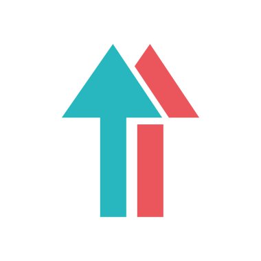 Paket işleme paketleme simgesi olan beyaz arka plan doğru şekilde depolanan