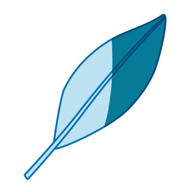 mavi siluet closeup yaprak sapı