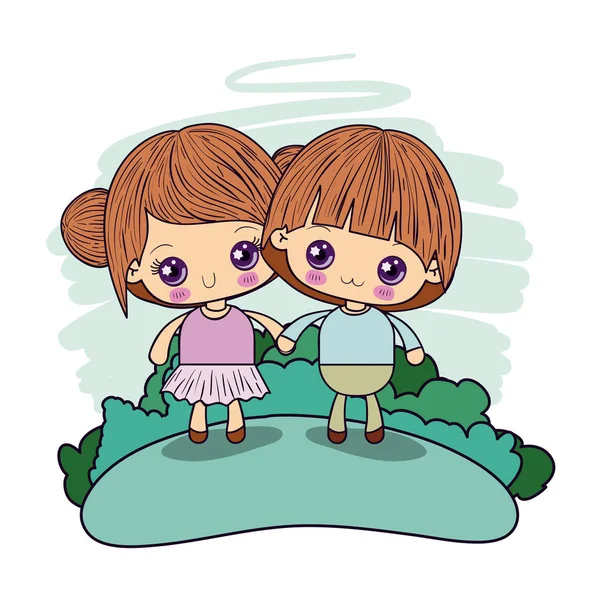 Bande Dessinee Mignonne Enfants Avec Illustration Vectorielle Image Vectorielle Grgroupstock C 188648406