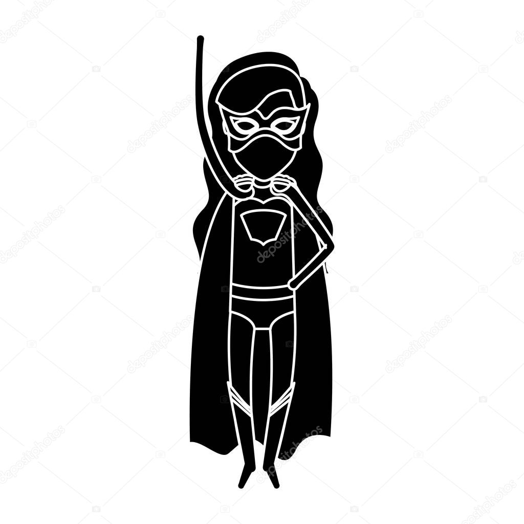 Silhouette Black Front View Superwoman In Outfit With Hand Up Vector Illustration Premium Vector In Adobe Illustrator Ai Ai Format Encapsulated Postscript Eps Eps Format Silhouette Black Front View Superwoman In Outfit With Hand Up Vector Illustration Premium Vector In Adobe Illustrator Ai Ai Format Encapsulated Postscript Eps Eps Format