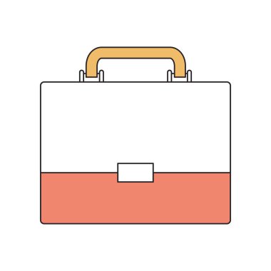 siluet renk bölümü saplı executive evrak çantası