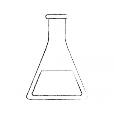 bulanık kroki siluet görüntü cam kabı laboratuvar için