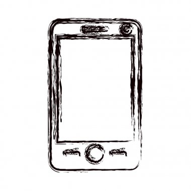 bulanık kalın kontur modern smartphone teknoloji