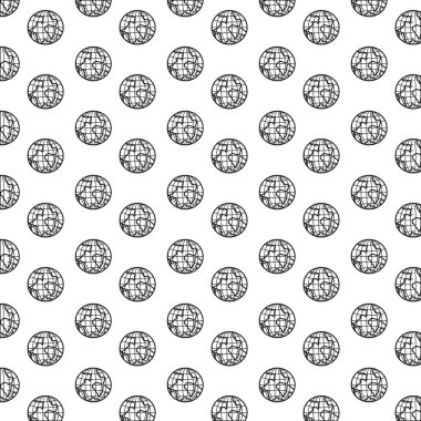 siluet desen küre Dünya