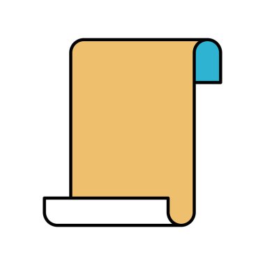 renk bölümleri siluet sayfasının sürekli boş