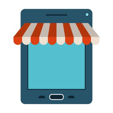 renkli siluet görüntü tablet online mağaza