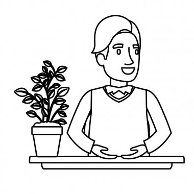 siluet closeup yarım vücut komuta sizde yardımcı'yı Resepsiyon ceket siyah