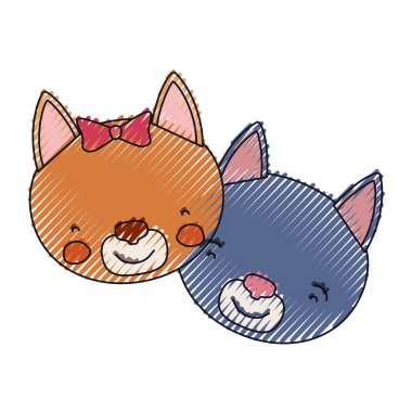 renk mum boya siluet yüzler kedi kaç hayvan mutluluk ifade