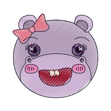 renk mum boya siluet yüz kadın su aygırı hayvan çok güzel ifade