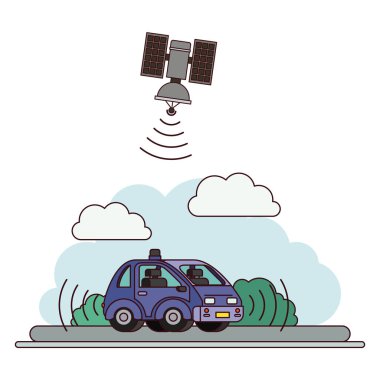 GPS application Icons set