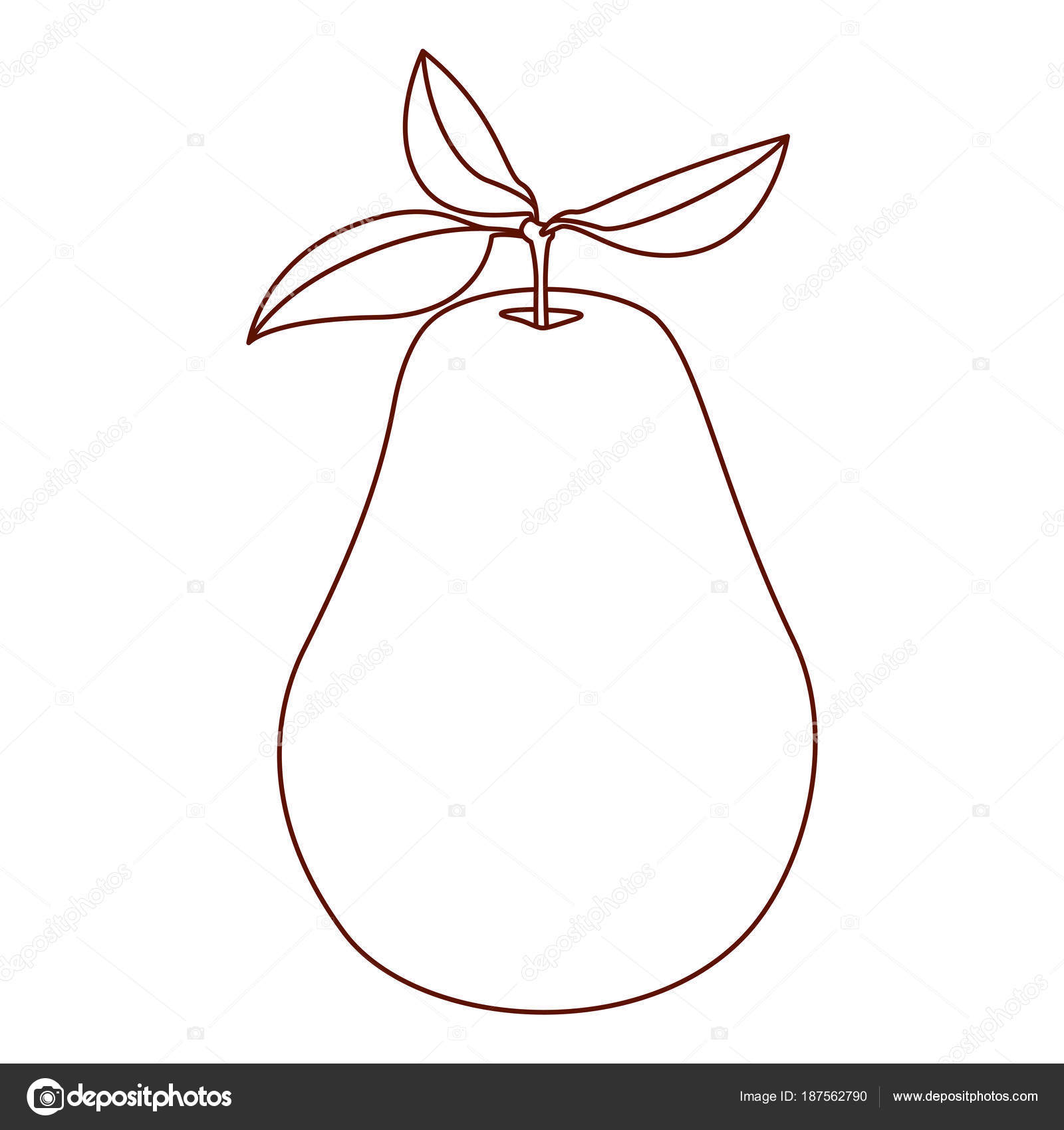 かわいい動物画像 トップ100 梨 イラスト 白黒