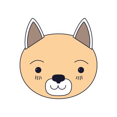 kedi huzur ifade sevimli yüzü siluet renk bölümleri