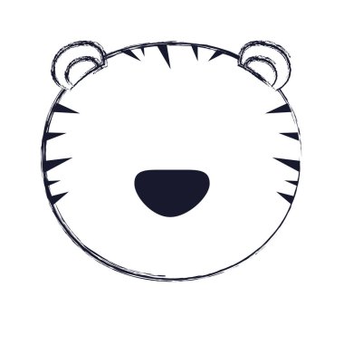 bulanık siluet meçhul kaplan hayvan