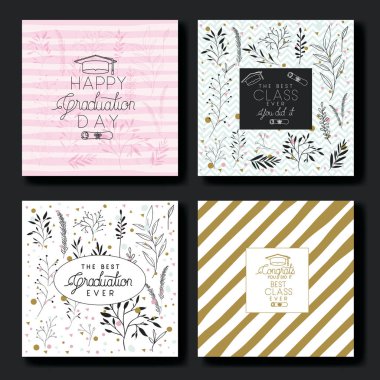 yazı simgeler mezun ayarla