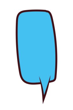 ekspresyon konuşma balonu pop sanat tarzı