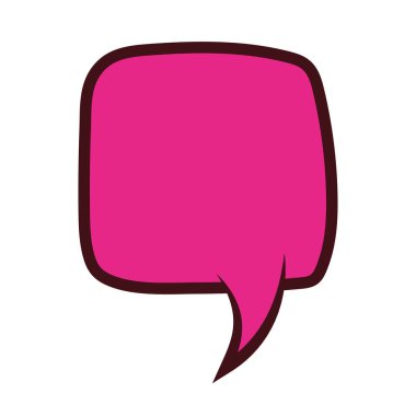 ekspresyon konuşma balonu pop sanat tarzı