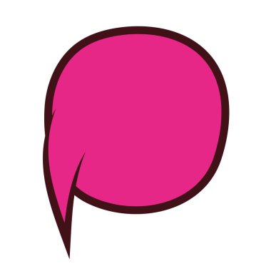 ekspresyon konuşma balonu pop sanat tarzı