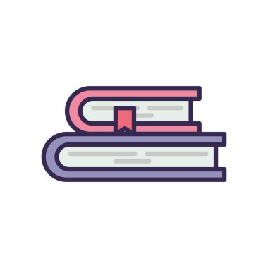 eğitim kitapları yığın simgeleri